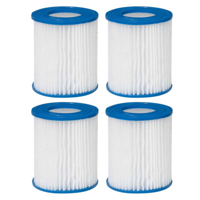 B&Q -  Swimming Pool Filter Cartridge Pack Of 4Dl116