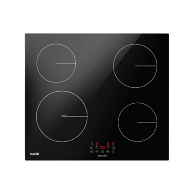 B&Q -  60Cm 4 Zone Induction Hob 9 Power SettingsTouch Control 6800WDh176