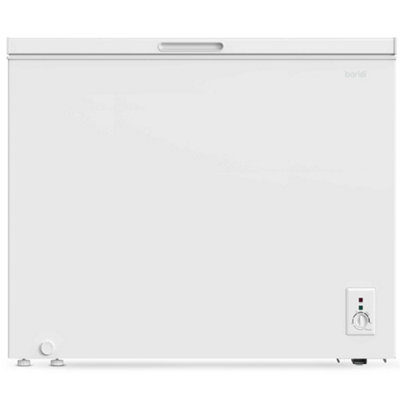Dellonda Baridi Freestanding Chest Freezer199LOutbuilding SafeWhite from B&Q