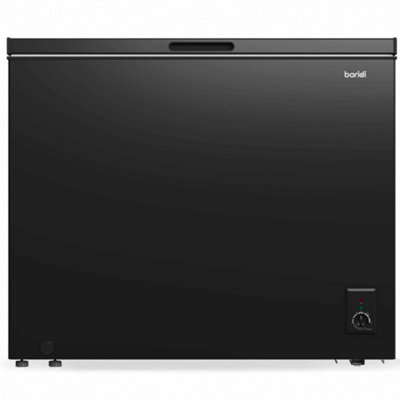Dellonda Baridi Freestanding Chest Freezer199LOutbuilding SafeBlack from B&Q