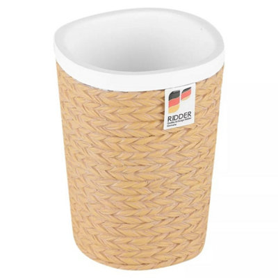 Urbn-Living Ridder Brown Rope WrapToothbursh Tumbler from B&Q