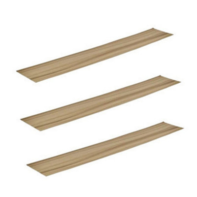 Urbn-Living Antique OakSet Of 3Self-Adhesive Vinyl Floor PlanksWood Effect Tiles from B&Q