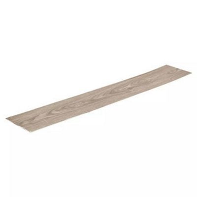 Urbn-Living Ash GreySet Of 1Self-Adhesive Vinyl Floor PlanksWood Effect Tiles from B&Q
