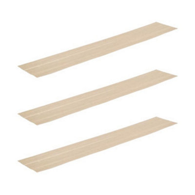 Urbn-Living Light OakSet Of 3Self-Adhesive Vinyl Floor PlanksWood Effect Tiles from B&Q