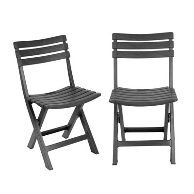 B&Q -  Set Of 2Collapsible Folding Garden Chair SetCamping Patio Lounge Seat