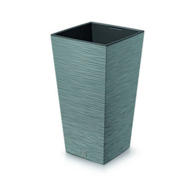 Urbn-Living ConcreteFuru Square Tall Planters With Insert55X29.5X29.5 Cm from B&Q