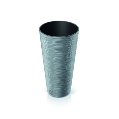 Urbn-Living Concrete300mm Furu Tall Round Plant Pot from B&Q