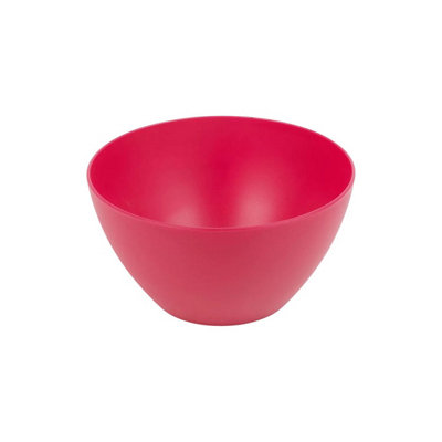 Urbn-Living Pink6Pc Unbreakable Colored Plastic Soup & Cereal Bowls from B&Q