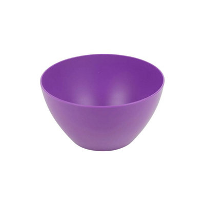 Urbn-Living Purple6Pc Unbreakable Colored Plastic Soup & Cereal Bowls from B&Q