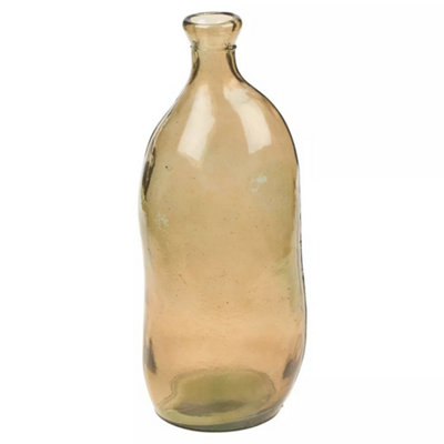 Urbn-Living Brown3.1L Lea Floral Decorative Vase from B&Q