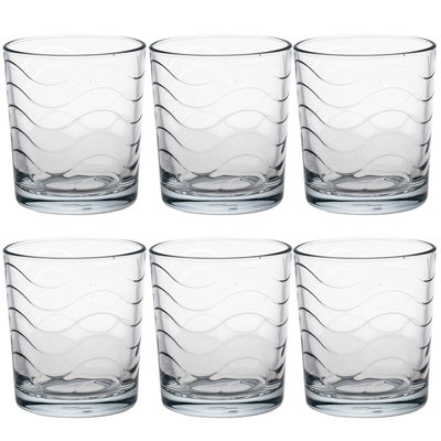 Queensway Home and Dining Queensway Home & Dining Height 9Cm Scotch Height 9Cm Scotch Whiskey Glasses Spirits Water Bourbon Glass Drinking Tumblers Gift Set