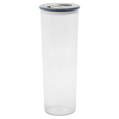 Urbn-Living Urbnliving 1.8L Taupe Plastic Airtight Containers Food Storage Reusable Stackable from B&Q