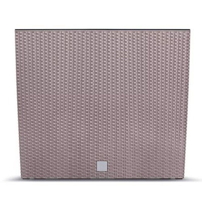 Urbn-Living Urbnliving Height 68Cm Large Rattan Mocca Raised Planter Box Flower Pot Elevated Garden Bed Indoor Outdoor from B&Q