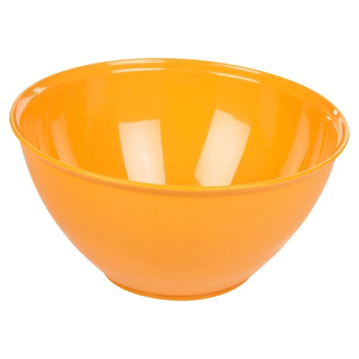 Urbn-Chef Height 12Cm Durable Plastic Kitchen Orange Mixing Salad Bowls Microwave & Dishwasher Safe from B&Q