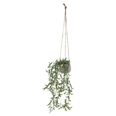 Urbn-Living Urbnliving Height 8Cm Macrame Hanging Planter Flower Pot Jute Rope Indoor Outdoor Garden Hanger Holder from B&Q