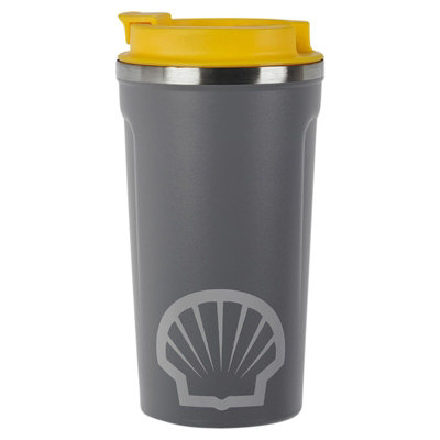 Urbn-Chef 500Ml Double Walled Insulated Stainless Steel Drinking Cup Mug Flask & Lid from B&Q