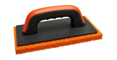 Plastic Float 130mm X 250mm With 18mm Rubber Sponge / Grout Trowel from B&Q