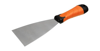 Stainless Steel Filling Taping  Metal Spatula With Plastic Handle120mm from B&Q