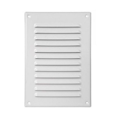 Chrome Air Vent Grille 165mm X 240mm / 6.5" X 9.5" from B&Q
