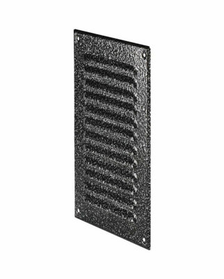 Antique Silver Metal Air Vent Grille 125mm X 295mm Ventilation Cover Mta12Ansr from B&Q