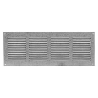 Galvanised Steel Air Vent Grille 400mm X 150mm from B&Q