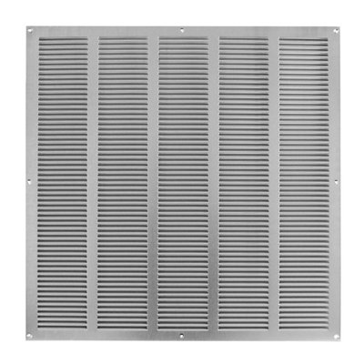 Galvanised Steel Air Vent Grille 500mm X 500mm from B&Q