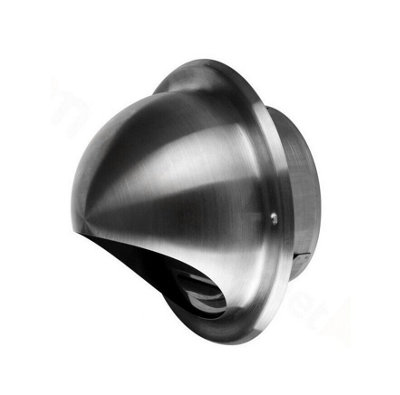Stainless Steel Bull Nose 125mm / 5" Supply from B&Q