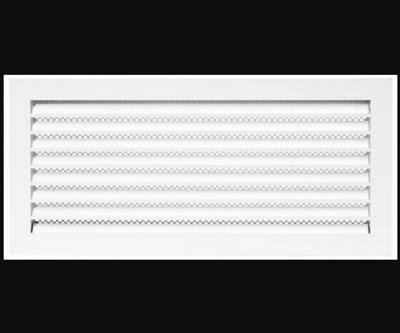 Industrial Metal Air Vent Grille 500mm X 200mm from B&Q