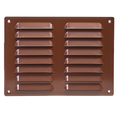 Bown Metal Air Vent Grille 260mm X 190mm from B&Q