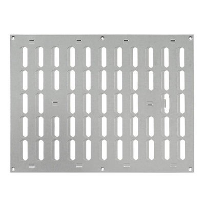 Galvanised Steel Air Vent Grille With Shutter 400mm X 300mm from B&Q
