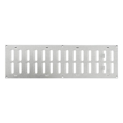 Galvanised Steel Air Vent Grille 500mm X 150mm from B&Q