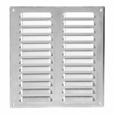 Aluminium Air Vent Grille 260mm X 280mm from B&Q