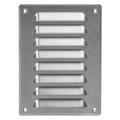Aluminium Air Vent Grille 140mm X 190mm from B&Q