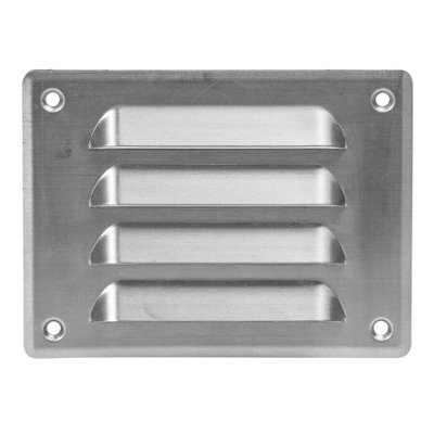 Aluminium Air Vent Grille 140mm X 105mm from B&Q