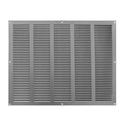 Galvanised Steel Air Vent Grille 500mm X 400mm from B&Q