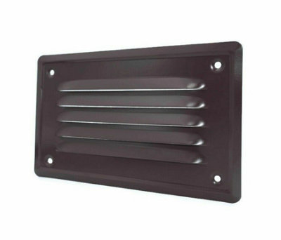 Brown Air Vent Grille 165mm X 100mm from B&Q