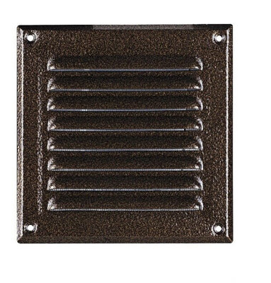 Antique Brown Air Vent Grille 165mm X 165mm from B&Q