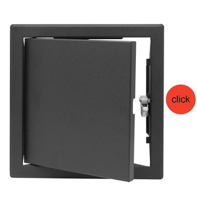 Anthracite Access Panel 200mm X 200mm With Concealed Latch Door from B&Q