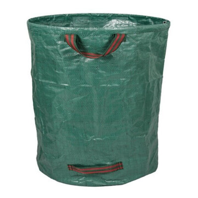 Garden Waste Bags 270L Refuse Grass Basket Leaves Sack Rubbish Bag from B&Q