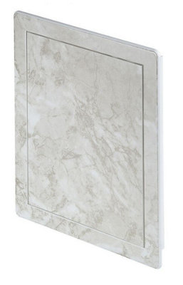 Marble Access Panel Door Service Point 150mm X 150mm from B&Q