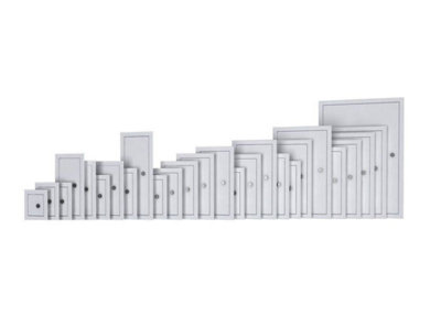 High-Quality Metal Access Panel With Lock 250mm X 400mm from B&Q