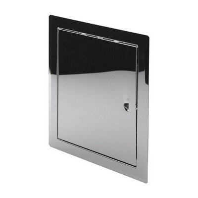 Stainless Steel Access Panel Door Vision Hatch A 400mm X 600mm from B&Q