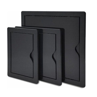 Graphite Access Panels Service Door Hatch Flap 300mm X 300mm from B&Q