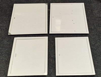 Metal Access Panel Damaged Inspection Door Hatch Point 150mm X 150mm from B&Q