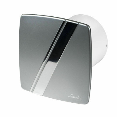 Modern Silent Bathroom Extractor Fan 100mm With Timer from B&Q