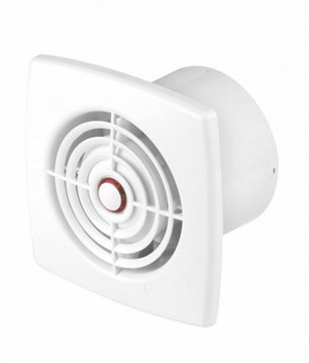 Motion Sensor Bathroom & Kitchen Extractor Fan 150mm from B&Q