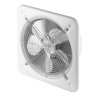 Industrial White Extractor Fan 315mm / 240V / 1220M3/h Ventilator from B&Q