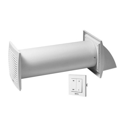 Single Room Heat Recovery Kit 125mm With Wall Switch from B&Q
