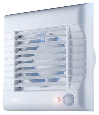 Bathroom Extractor Fan 100mm / 4" With Automatic Shutter & Timer from B&Q