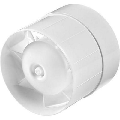 Bathroom Inline Extractor Fan 125mm / 5" Air Flow Ducting Pipe from B&Q